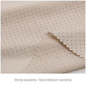 High stretch  nylon spandex jacquard mesh fabric